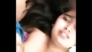 swathi naidu blowjob with an increment of getting fucked unconnected with girlfriend on bed